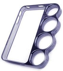 Brass Knuckles Gun Metal Gray Case (iPhone 4g/4s & 5)