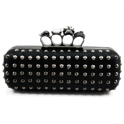 Diamond Skull Clutch