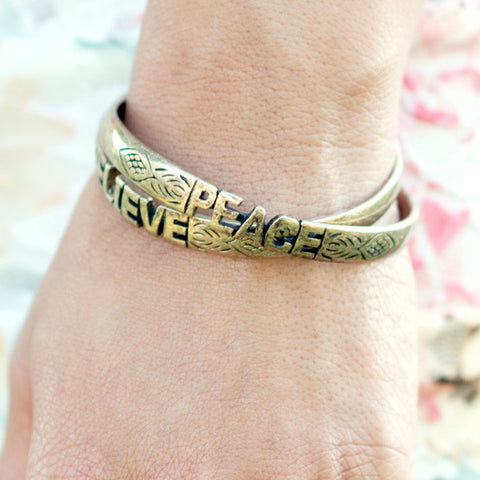 "Peace" Bracelet